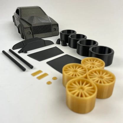 Büyük Boy Rolls Royce Model Kiti | 1:24 Ölçekli 3D Baskı Lüks Otomobil Maketi