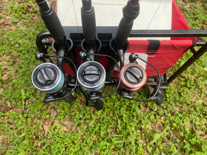 Vagon Olta Kamışı Tutucu – Wagon Fishing Rod Holder | Katlanır El Arabası İçin Olta Taşıma Aparatı