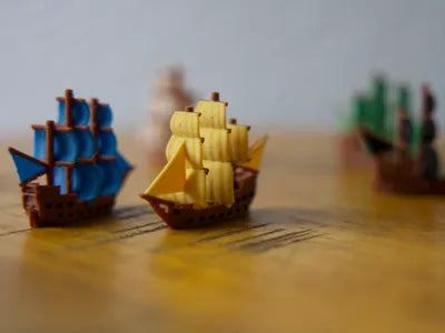 Konteyner Gemisi Maketi – 3D Baskı Dekoratif Gemi Modeli