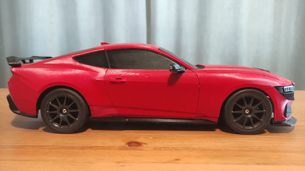 1/10 Mustang Dark Horse RC Car – 1/10 Ölçekli Mustang Dark Horse RC Model Araba