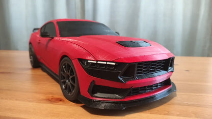 1/10 Mustang Dark Horse RC Car – 1/10 Ölçekli Mustang Dark Horse RC Model Araba