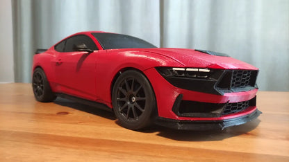 1/10 Mustang Dark Horse RC Car – 1/10 Ölçekli Mustang Dark Horse RC Model Araba