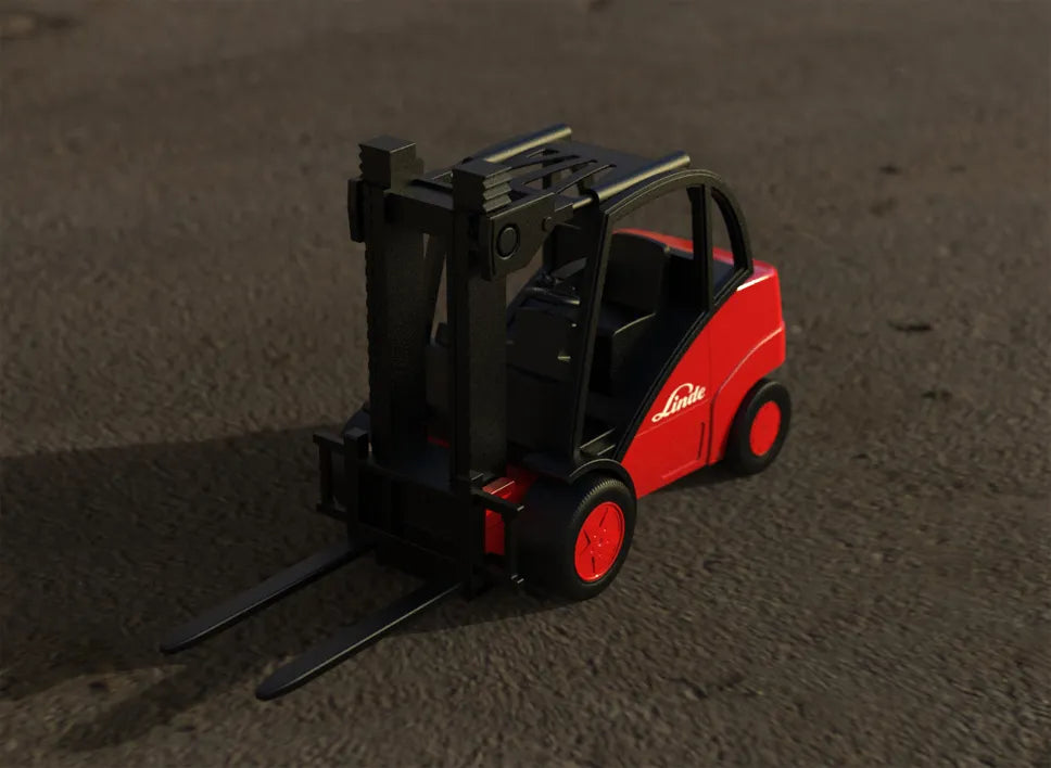 Linde Forklift Model – Hareketli Forklift Modeli