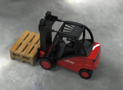 Linde Forklift Model – Hareketli Forklift Modeli