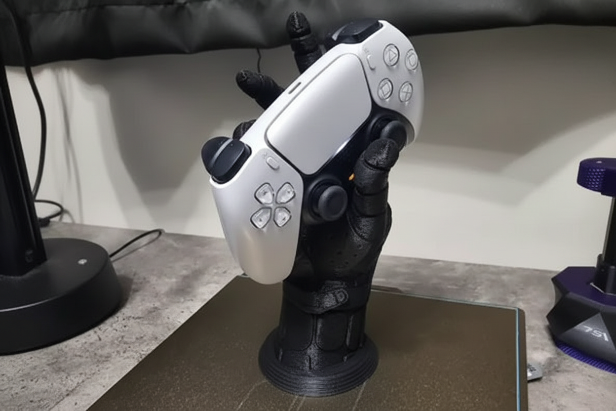 El Şeklinde Oyun Kumandası Standı – PS4, PS5 ve Xbox Uyumlu Universal Controller Holder
