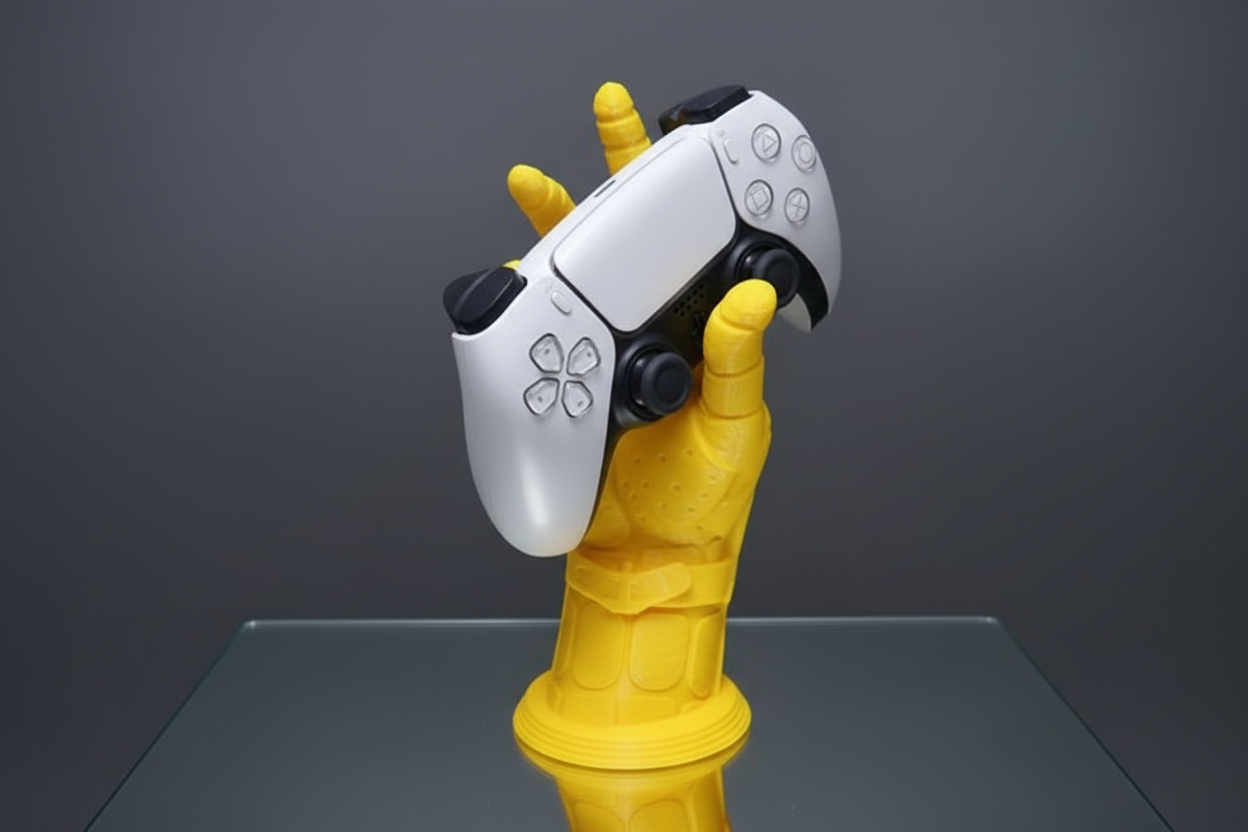 El Şeklinde Oyun Kumandası Standı – PS4, PS5 ve Xbox Uyumlu Universal Controller Holder