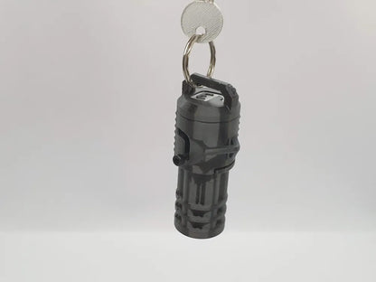 3D Baskı Minigun Anahtarlık ve Fidget Blaster – Çalışan 6mm BB Atar Oyun Aracı