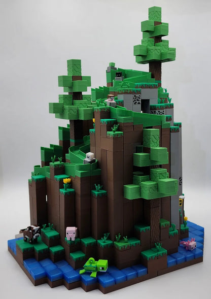 Minecart Maden Arabalı Bilye Parkuru