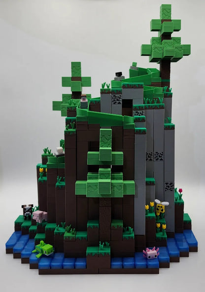 Minecart Maden Arabalı Bilye Parkuru