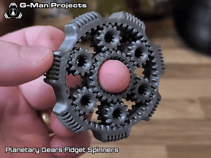 Planet Dişli Parmak Fidget Spinner –  Dönen Stres Oyuncağı