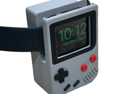 Gameboy Apple Watch Charging Stand – Retro Oyun Konsolu Tasarımlı Apple Watch Şarj Standı