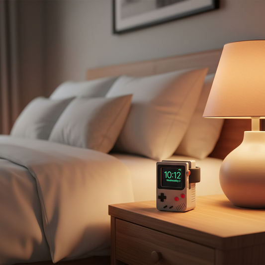 Gameboy Apple Watch Charging Stand – Retro Oyun Konsolu Tasarımlı Apple Watch Şarj Standı