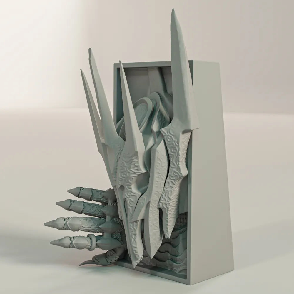 Sauron Book Nook – Lord of the Rings Temalı Korku Dekoru
