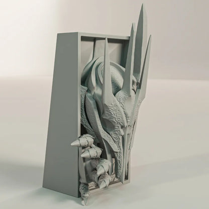 Sauron Book Nook – Lord of the Rings Temalı Korku Dekoru