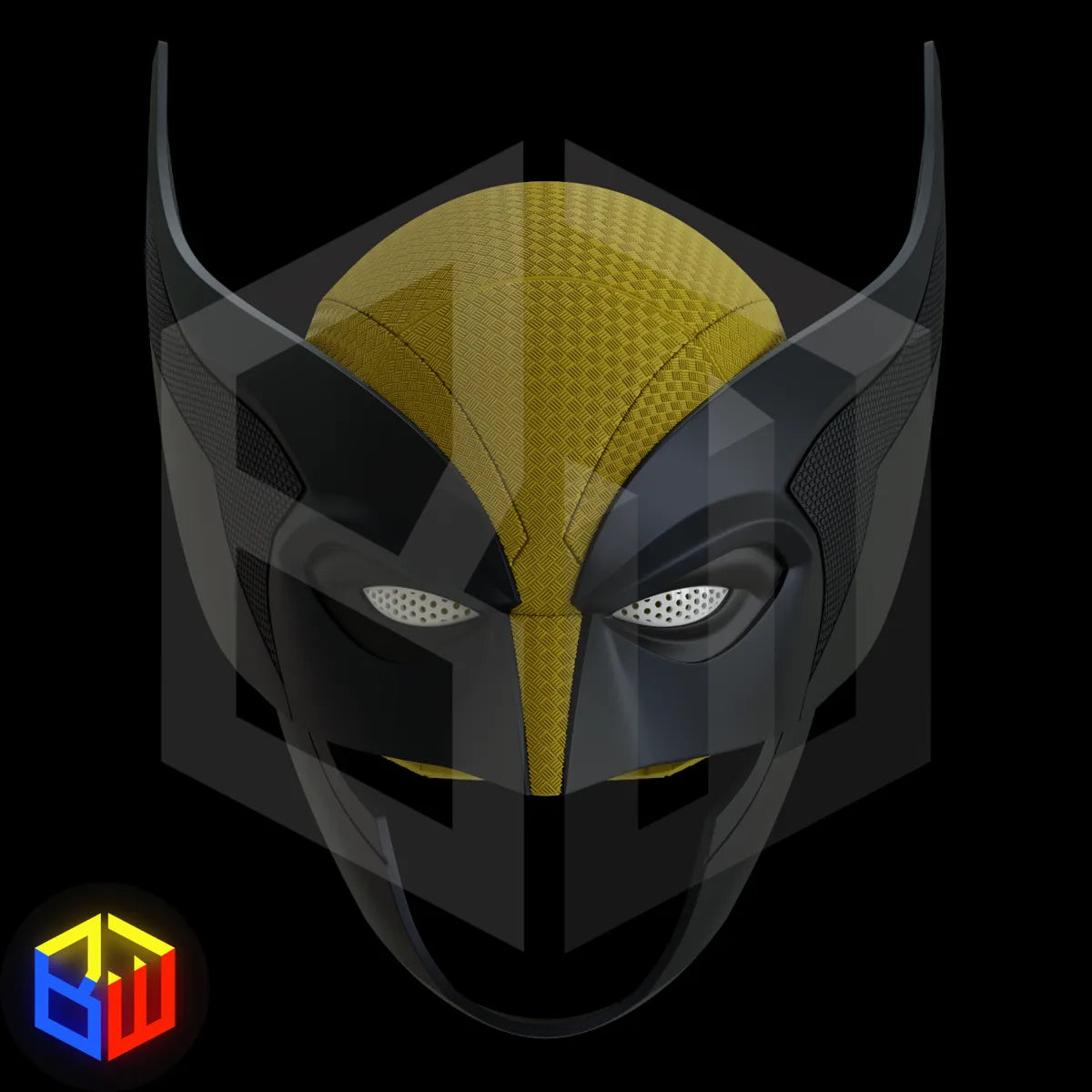 Wolverine Esintili Cosplay Kaskı – Detaylı 3D Dekoratif Maske