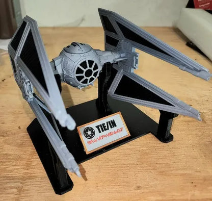 TIE Interceptor Model Kiti | Star Wars Koleksiyonluk 3D Baskı Uzay Gemisi
