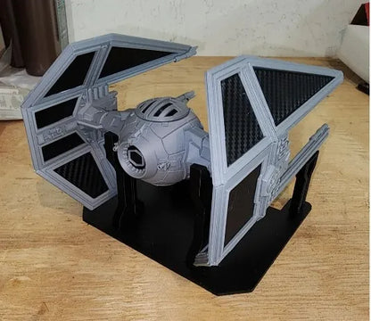 TIE Interceptor Model Kiti | Star Wars Koleksiyonluk 3D Baskı Uzay Gemisi