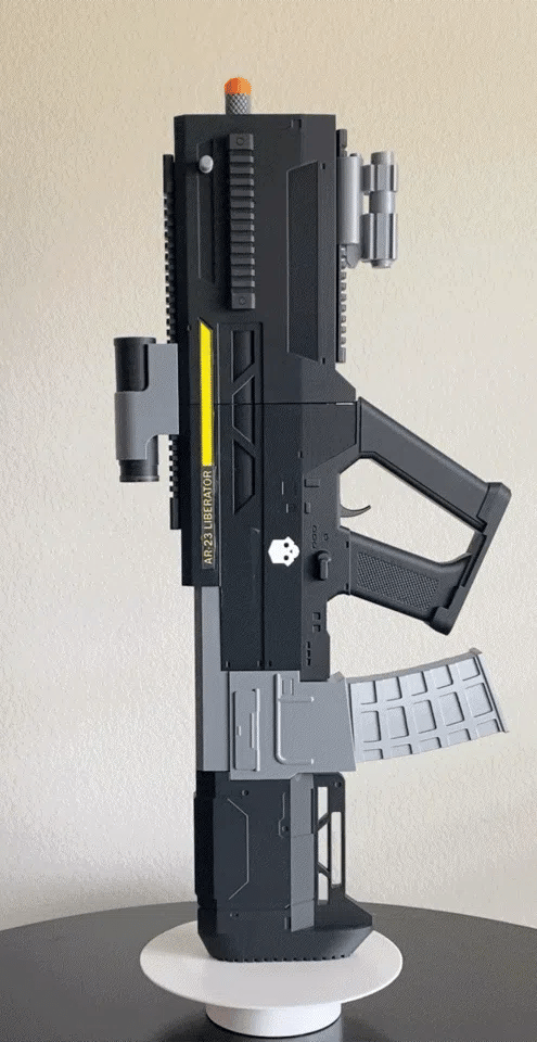 Helldivers 2 – AR-23 Liberator Replica | Dekoratif Cosplay Prop
