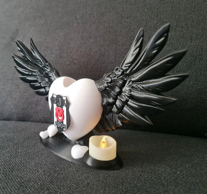Beşiktaş Dekoratif Masaüstü Objesi – 3D Baskı Taraftar Dekoru