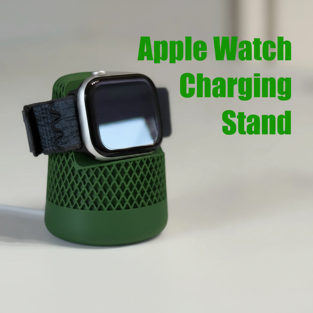 Apple Watch Charging Stand – HomePod Tasarımlı Şık ve Modern Şarj Standı