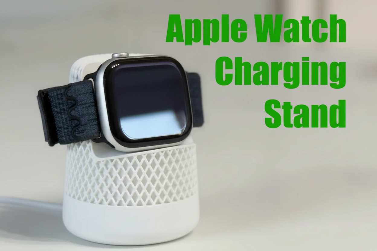 Apple Watch Charging Stand – HomePod Tasarımlı Şık ve Modern Şarj Standı