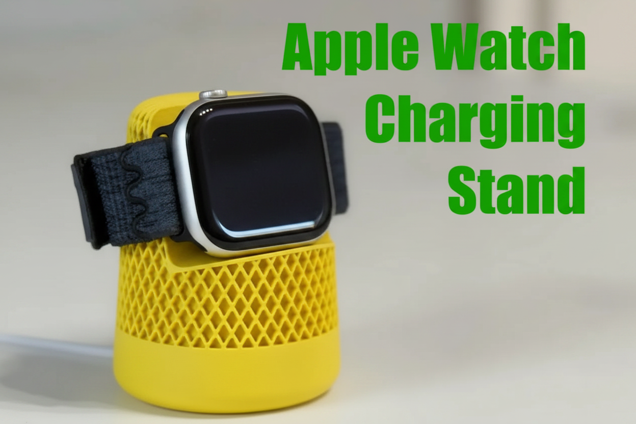 Apple Watch Charging Stand – HomePod Tasarımlı Şık ve Modern Şarj Standı