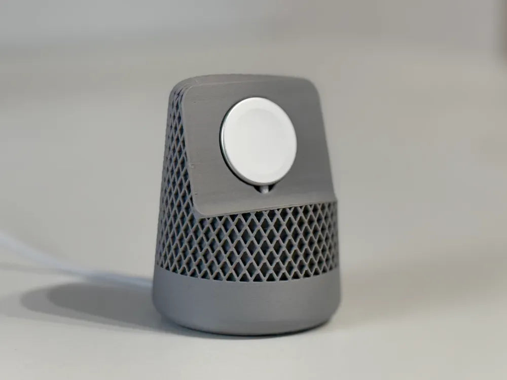 Apple Watch Charging Stand – HomePod Tasarımlı Şık ve Modern Şarj Standı