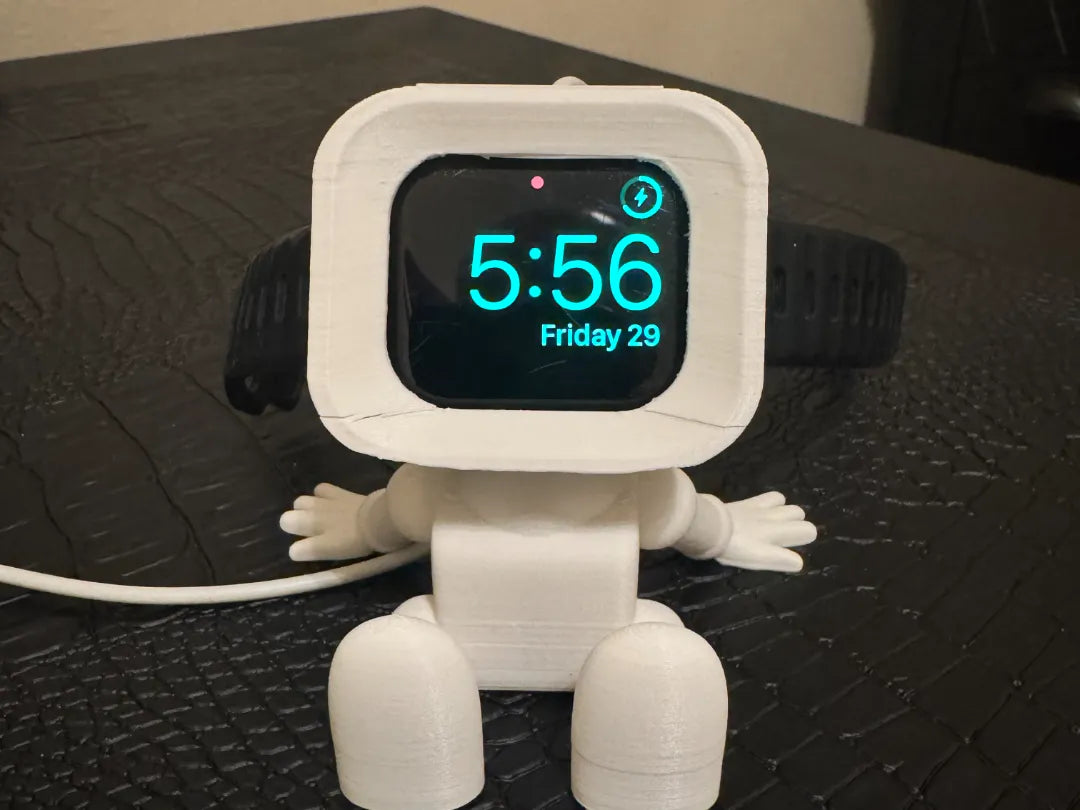 Apple Watch Mini Robot Charger – Sevimli Robot Tasarımlı Apple Watch Şarj Standı