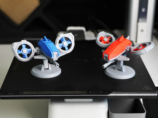 Stinger Drone Model Kiti | Hareketli 3D Baskı Mecha Koleksiyon Modeli