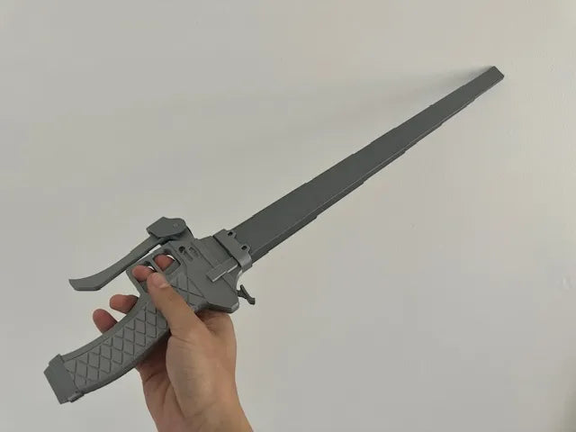 Attack on Titan Esintili Uzayabilen Kılıç | Koleksiyon ve Cosplay Aksesuarı