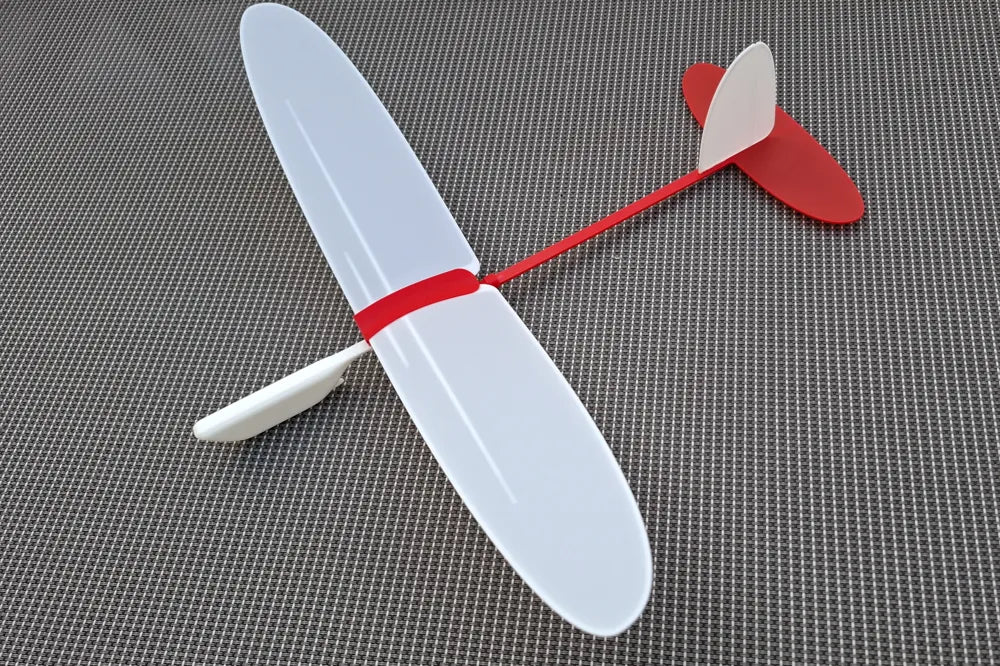 WingStar Uçan Planör Modeli | 3D Baskı Serbest Uçuş Oyuncağı
