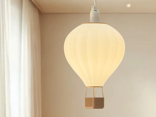Cute Hot Air Balloon Lamp Shade | 18 cm Çap – Sevimli Sıcak Hava Balonu Lamba Şapkası