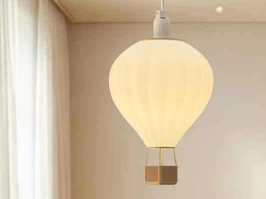 Cute Hot Air Balloon Lamp Shade | 18 cm Çap – Sevimli Sıcak Hava Balonu Lamba Şapkası