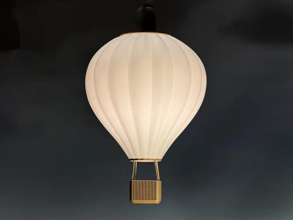 Cute Hot Air Balloon Lamp Shade | 18 cm Çap – Sevimli Sıcak Hava Balonu Lamba Şapkası