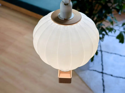 Cute Hot Air Balloon Lamp Shade | 18 cm Çap – Sevimli Sıcak Hava Balonu Lamba Şapkası