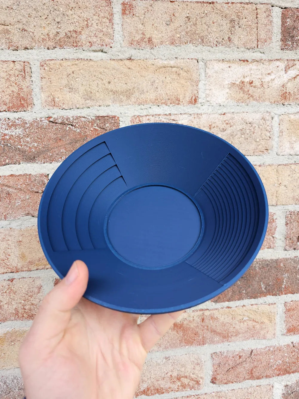 Standart Altın Eleme Tavası (Gold Pan / Batea) - 3D Baskı Profesyonel Arama Ekipmanı