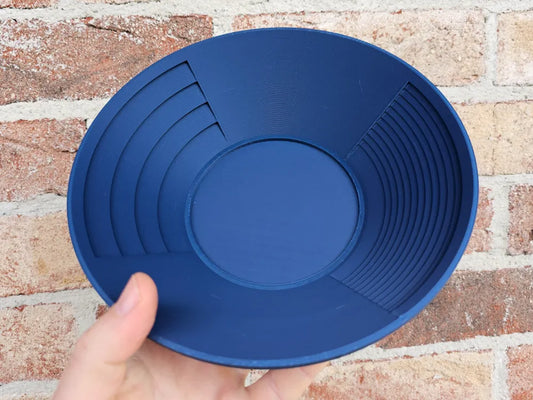 Standart Altın Eleme Tavası (Gold Pan / Batea) - 3D Baskı Profesyonel Arama Ekipmanı