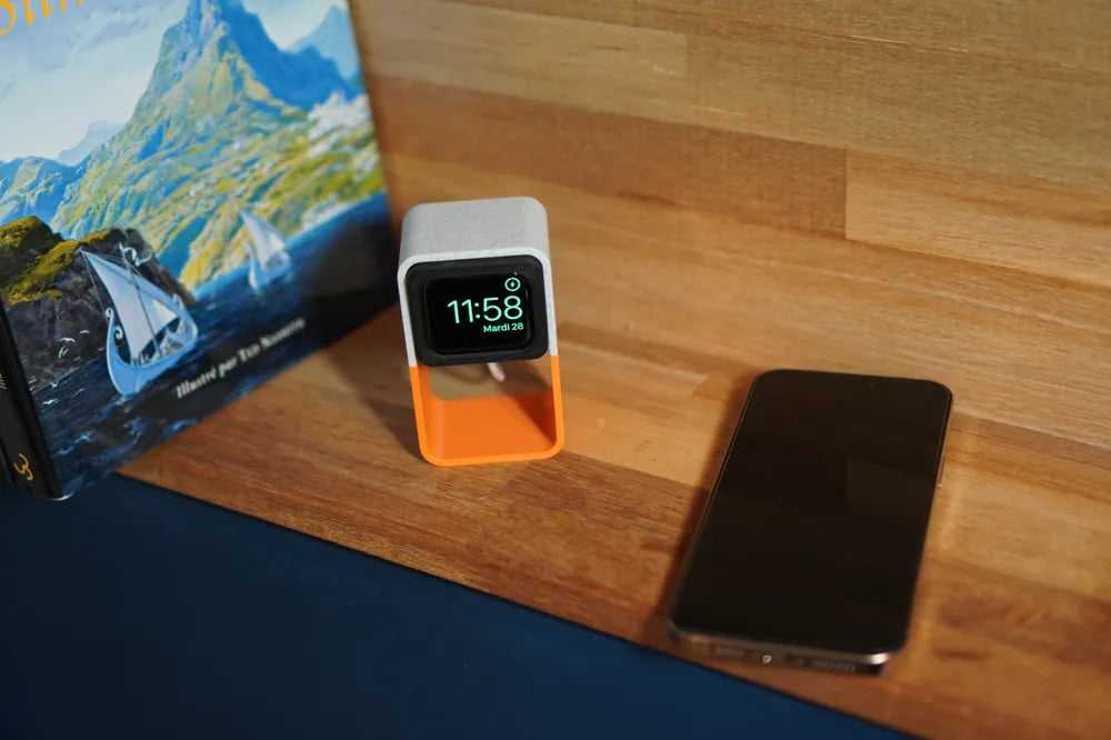 WatchDock : Apple Watch Transformation – Apple Watch Şarj ve Masaüstü Standı