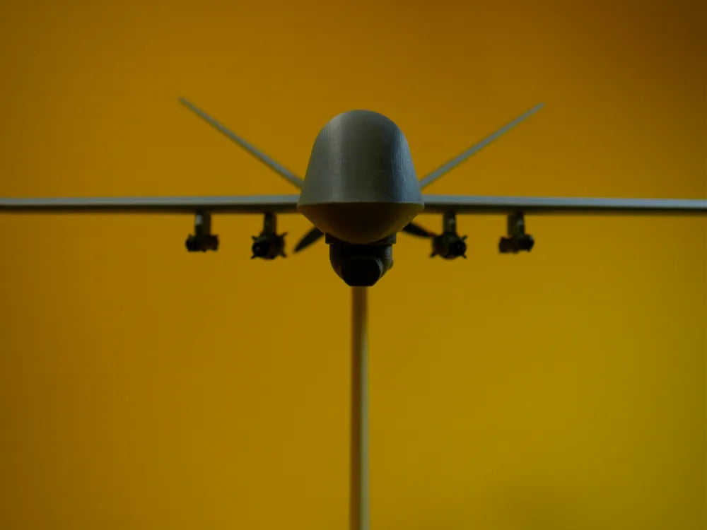 MQ-9 Reaper İHA Maket Kiti | 3D Baskı Koleksiyon Modeli