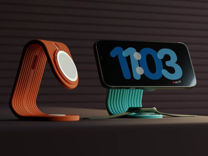 iPhone & Apple Watch Charging Stand – MagSafe Uyumlu Hepsi Bir Arada Apple Şarj İstasyonu