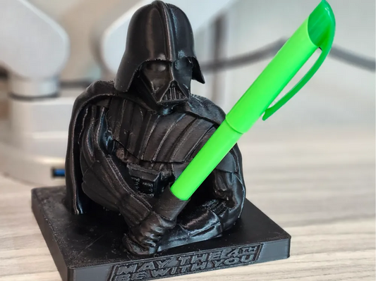 Star Wars Darth Vader Kalemlik | Dekoratif 3D Baskı Masaüstü Kalem Tutucu