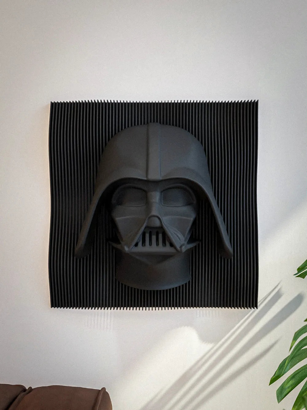 Darth Vader 3D Katmanlı Duvar Dekoru – Star Wars Temalı Modern Duvar Tablosu