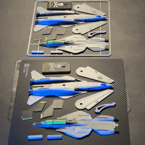F-14 Tomcat Uçak Kit Kartı | Jolly Rogers Koleksiyon Modeli