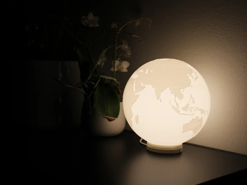 Earth Globe LED – Dekoratif Dünya Küresi LED Lamba