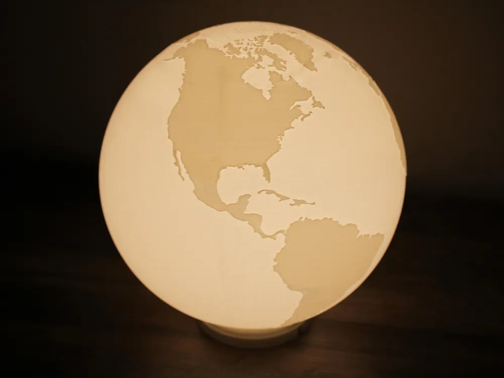 Earth Globe LED – Dekoratif Dünya Küresi LED Lamba