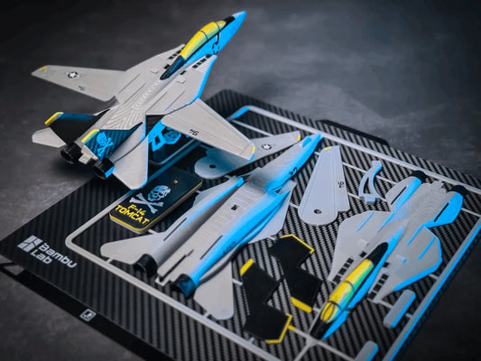 F-14 Tomcat Uçak Kit Kartı | Jolly Rogers Koleksiyon Modeli