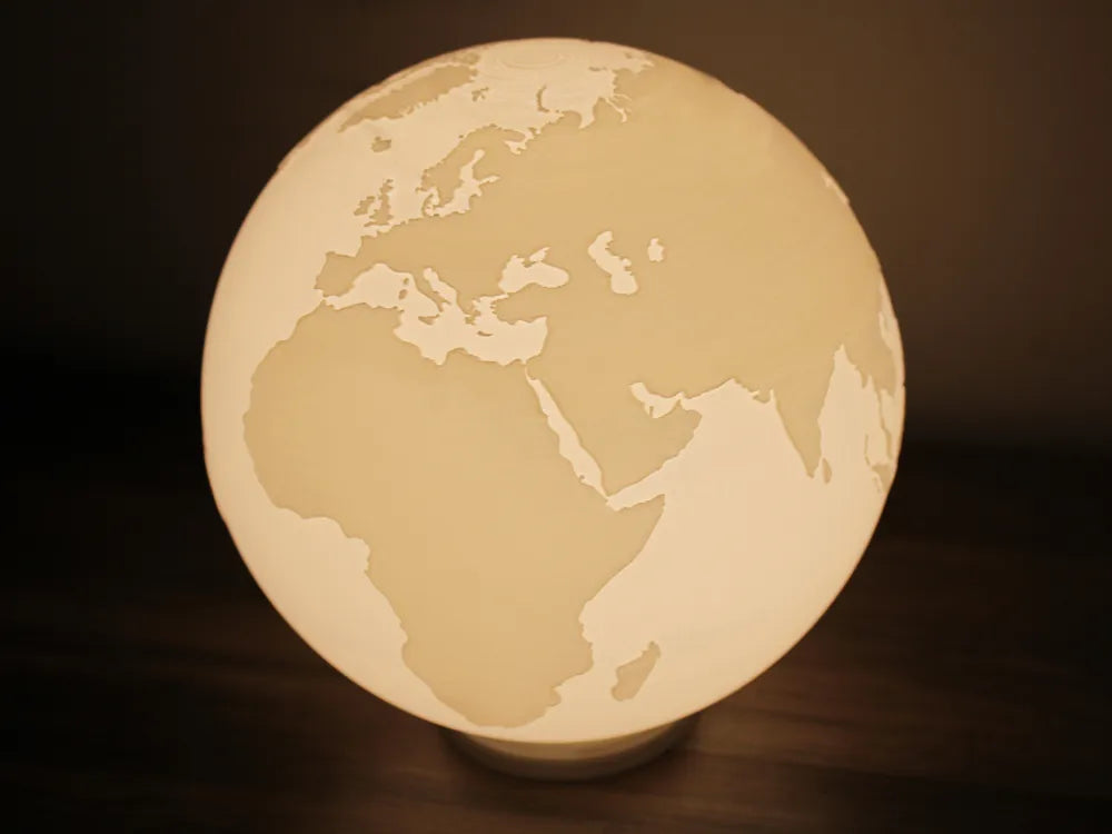 Earth Globe LED – Dekoratif Dünya Küresi LED Lamba