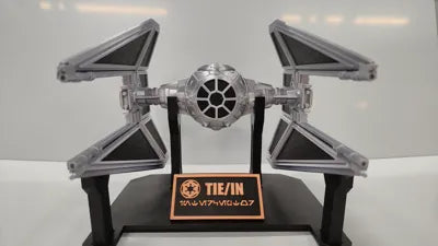TIE Interceptor Model Kiti | Star Wars Koleksiyonluk 3D Baskı Uzay Gemisi