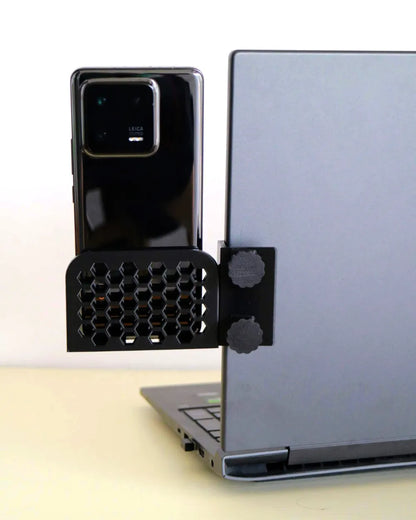 Monitör Yan Telefon Tutucu – Ayarlanabilir Ekran Kenarı Telefon Standı