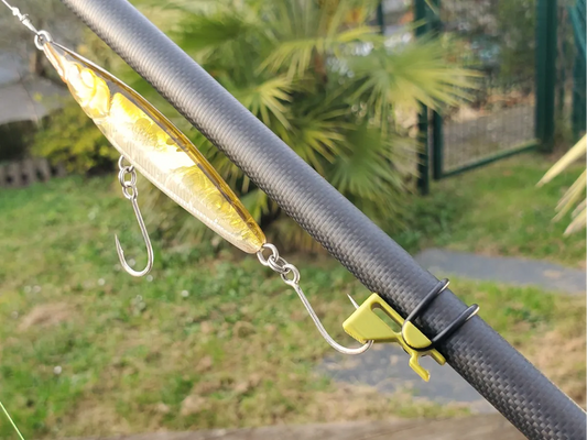Olta Kancası Tutucu – Fishing Rod Hook Keeper | Pratik ve Güvenli Olta Kanca Sabitleyici (10 Adet)